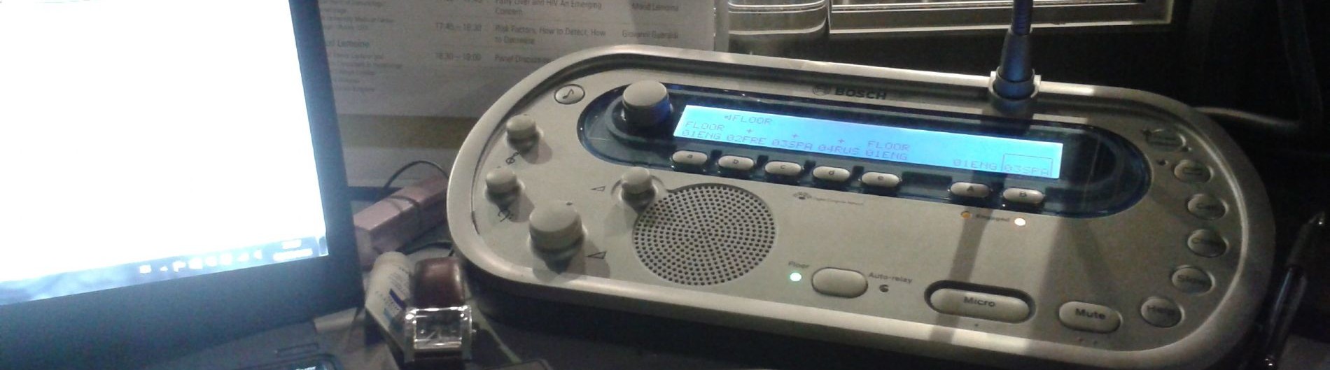 Calidad de equipos de traducción y audio para sus eventos, congresos, seminarios.